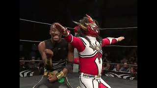 The Dawgs Will Ferrara amp Rhett Titus Vs Jushin Thunder Liger amp Cheeseburger ROHNJPW 2018 [upl. by Joscelin382]