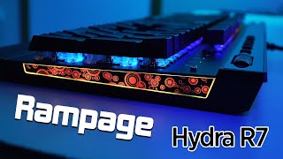 Optik mekanik anahtarlı Rampage Hydra R7yi inceledik [upl. by Ennayk]