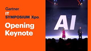 Opening Keynote The Next Era − We Shape AI AI Shapes Us l Gartner IT SymposiumXpo [upl. by Esilana]