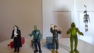 Burger King Universal Monster Figures Review [upl. by Ahmar188]