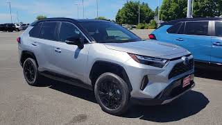 2023 Toyota RAV4 Hybrid XSE AllWheel Drive in Silver Sky Metallic [upl. by Anaeli621]