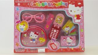 Hello Kitty Lets Go Shopping Playset Review [upl. by Audsley]