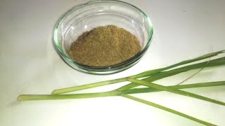 How to make lemongrass powder [upl. by Galina18]