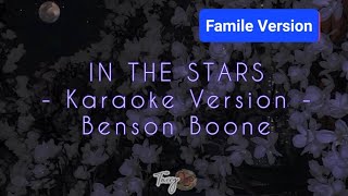 In The Stars  Karaoke Version  Benson Boone [upl. by Hada]