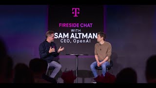 Sam Altman and Mike Sievert Fireside Chat at TMobile Capital Markets Day 2024 [upl. by Idrahs282]