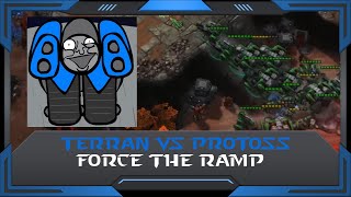 StarCraft 2 RuFF Highlight Force The Ramp [upl. by Nivlac270]