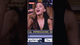 ARIANA GRANDE SHOWS OF HER TALENT CREATIVITY AND VOCALS ON JIMMY FALLON😍🔥shorts jimmyfallon [upl. by Annim]