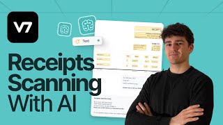 OCR Receipt Scanner AI Document and Receipt Scanning with V7 [upl. by Jorin]