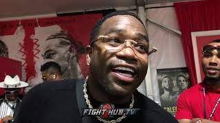 ADRIEN BRONER IMPRESSED BY PACQUIAOS WIN OVER THURMAN quotKEITH GOT COOKEDquot [upl. by Anwahsal]