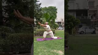 Yoga is way of life Happy international yoga day yoga day yogalife video modi yogapractice [upl. by Yelnahs772]