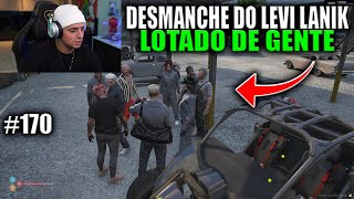 DESMANCHE DO LEVI LOTADO DE GENTE A LENDA TÁ DE VOLTA NA METRÓPOLE EP 170 [upl. by Irehs404]