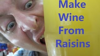 How to make raisin wine [upl. by Lavona]