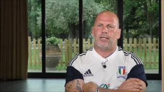 RWC U20 2017 ITAvSCO Intervista ad Alessandro Troncon [upl. by Nollie293]