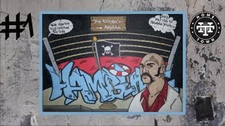 Rap Sparring Graffiti 1  Hamburg Dima Richman amp Petschino HometownTV [upl. by Nessej723]