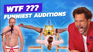 😂 FUNNIEST Auditions EVER on France Got Talent 2022 [upl. by Yrro]