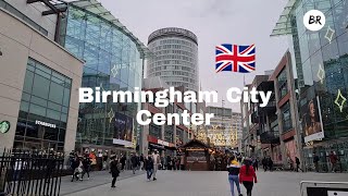 Birmingham City Centre Walk 🇬🇧 Bullring amp Grand Central  City Tour UK Travel 2021 [upl. by Anaderol]