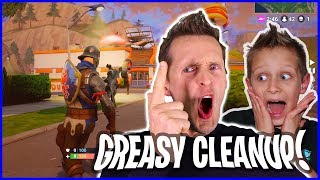 Cleanup in Greasy Grove with Ronald in Fortnite [upl. by Risan]