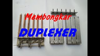 Membongkar DUPLEXER Repeater Duplex [upl. by Annad]