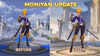 MONIYAN UPDATE MLBB  LATEST UPDATE MONIYAN MOBILE LEGEND BANG BANG [upl. by Eppie334]