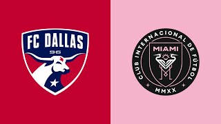 HIGHLIGHTS FC Dallas vs Inter Miami CF  August 6 2023 [upl. by Noral535]