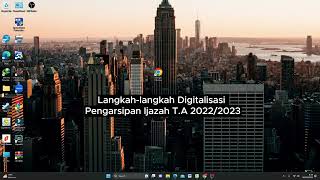 LangkahLangkah Digitalisasi Pengarsipan Ijazah Jenjang SMK Tahun Ajaran 20222023 Prov Kaltim [upl. by Chloe]