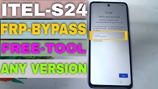 Itel S24 S667LN Frp Bypass 100 Working  All Itel Anndroid 12 13 14 Google Account Remove 2024 [upl. by Nemraciram]