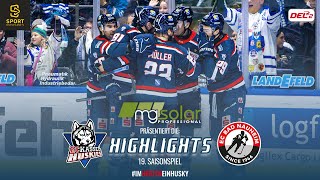 Highlights 19 Saisonspiel  Kassel Huskies vs EC Bad Nauheim [upl. by Bilak]