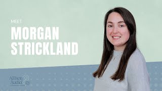 Meet Morgan Strickland Audiology Assistant [upl. by Sternick374]