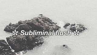 ❦ Subliminal Flush  Removing any subliminal negative affirmations amp blockages ❦ [upl. by Ayardna]