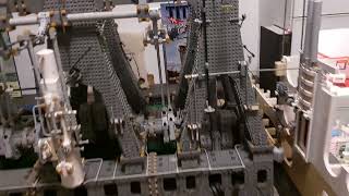 Lego Titanic Steam Engine running [upl. by Sidnal]