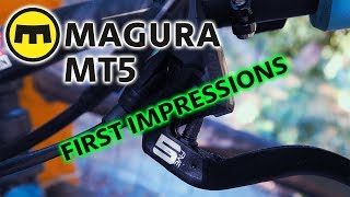 MAGURA MT5 BRAKES  First Impressions amp Short Term Review [upl. by Francesca]