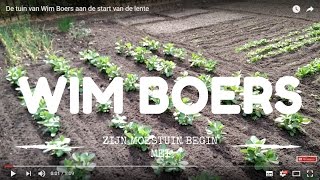 De tuin van Wim Boers aan de start van de lente [upl. by Divadnhoj]