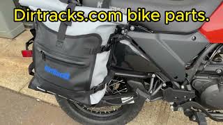 Dirtracks crash bars and luggage racks Yamaha Tenere 700 Kawasaki KLR 650 klr650 t7 [upl. by Nodnalb]