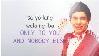 Nandito ako by David Archuleta [upl. by Enoob534]