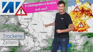 Experten schlagen ALARM Wir stecken regional mitten in einer FrühjahrsDürre Blockadelage [upl. by Sidran295]