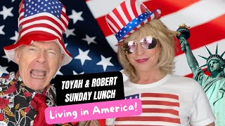 Toyah and Roberts Sunday Lunch  Living in America [upl. by Aneras179]