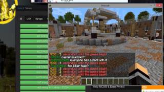 Minecraft Hunger Games Nasıl Girilir Rehber [upl. by Ellenig]