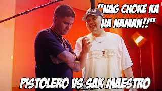 PISTOLERO vs SAK MAESTRO  Reaction Video  Tito Shernan SAYANG YUNG LABAN [upl. by Marriott]