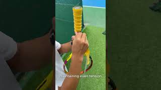 How to Change your Tennis Racquet Replacement Grip？ [upl. by Nollad]