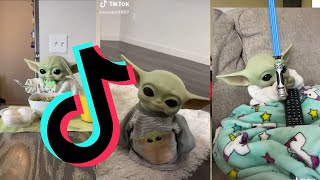 Baby Yoda en tik tok [upl. by Millur855]