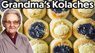 Grandmas Czech Recipe for Homemade Kolaches [upl. by Assirk]