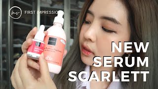 NEW SCARLET SERUM GLOWTENING  JOLLY BODYLOTION  First Impression amp Review lengkap [upl. by Aven]