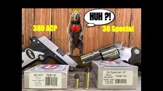 380 ACP VS 38 Special Hard Barrier Penetration Test [upl. by Hilar]