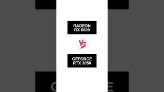 RX 6600 vs RTX 3050  Which One is Better Graphics Card  Radeon vs GeForce  HDXT TECHZ [upl. by Cesar323]