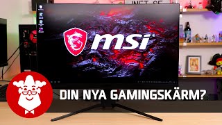 Läckra gamingskärmar till schyssta priser  MSI Optix MAG2X1CRCQR [upl. by Neersan513]