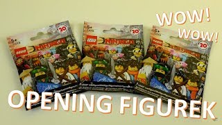 LEGO Minifigurki Ninjago Movie  OPENING SASZETEK [upl. by Barren778]