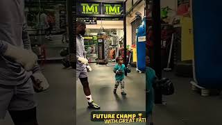 Floyd teaching em’ young boxing trending sports highlights viralshort ufc espn fyp tiktok [upl. by Meekahs]