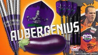 Dirk van Duijvenbode quotAubergeniusquot Darts Review  Test  Unboxing  Bull‘s [upl. by Readus]