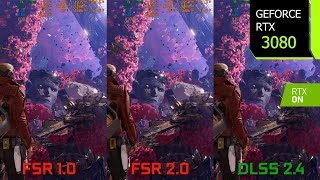 Guardians of the Galaxy FSR 20 Mod  1440p FSR 10 vs FSR 20 vs DLSS 24 Comparison  RTX 3080 [upl. by Assirem54]