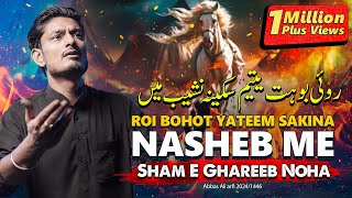 ROI BOHAT YATEEM SAKINA NASHEB ME  Abbas Ali Arfi Noha 2024  Sham e Ghareeba  10 Muharram Noha [upl. by Finnigan]